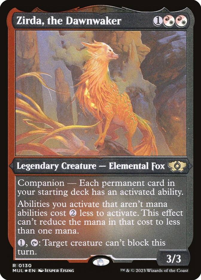 Zirda, the Dawnwaker [Multiverse Legends] (130)