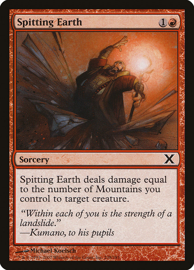 Spitting Earth [Tenth Edition] (238)