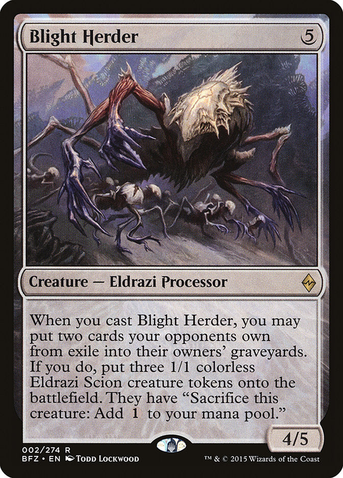 Blight Herder [Battle for Zendikar] (2)