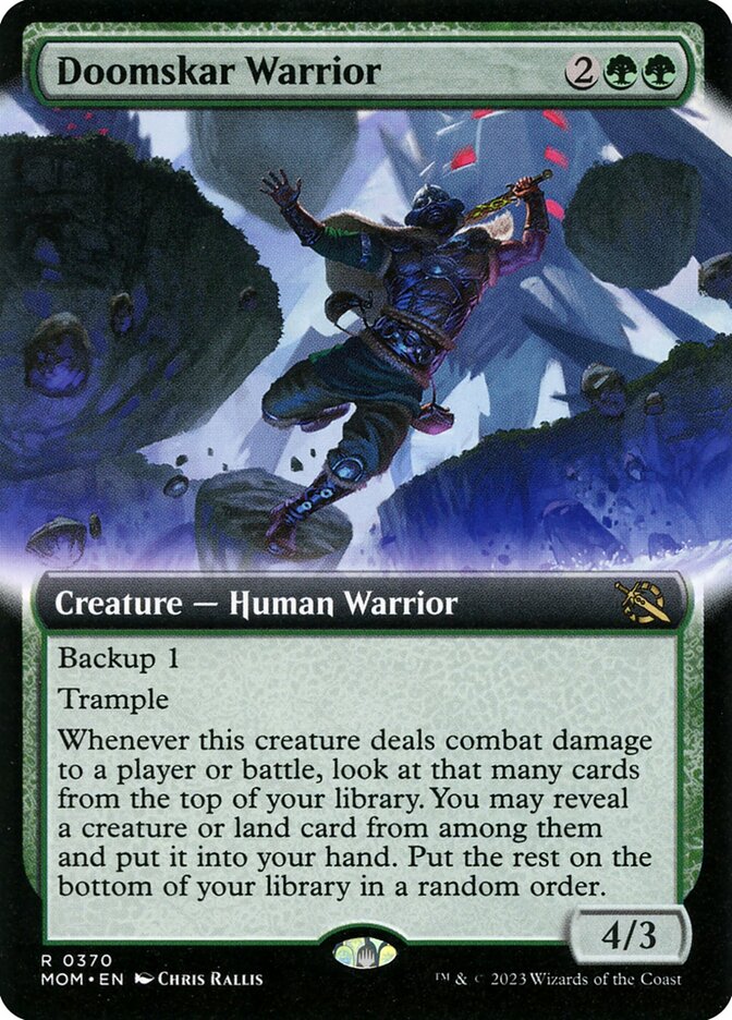 Doomskar Warrior [March of the Machine] (370)