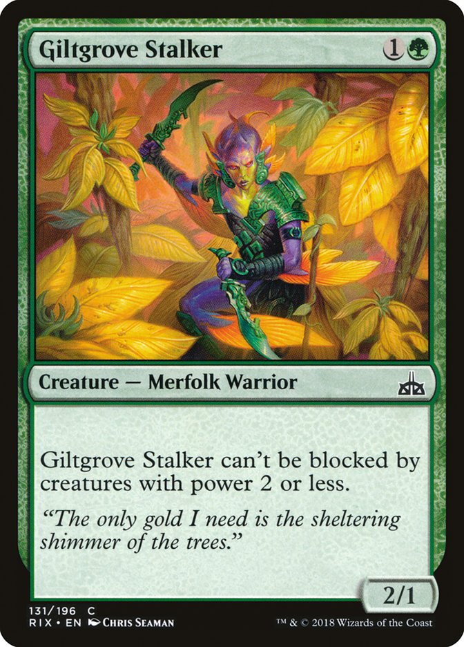 Giltgrove Stalker [Rivals of Ixalan] (131)