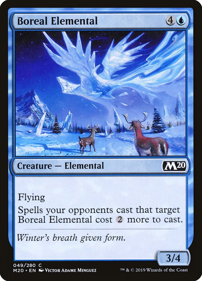 Boreal Elemental [Core Set 2020] (49)