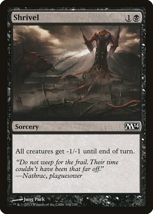 Shrivel [Magic 2014] (116)