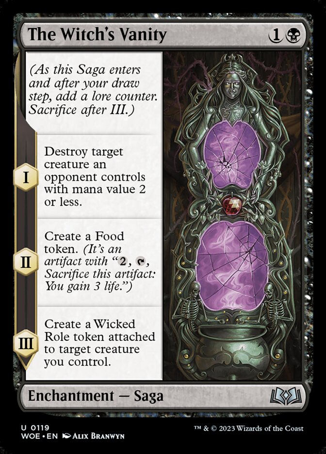 The Witch's Vanity [Wilds of Eldraine] (119)