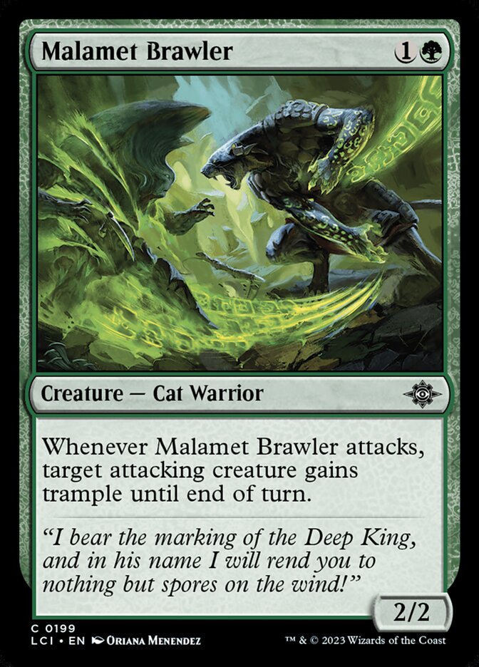 Malamet Brawler [The Lost Caverns of Ixalan] (199)