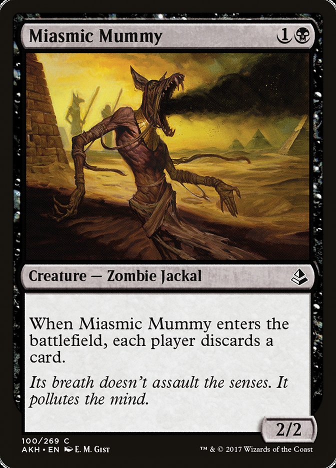 Miasmic Mummy [Amonkhet] (100)