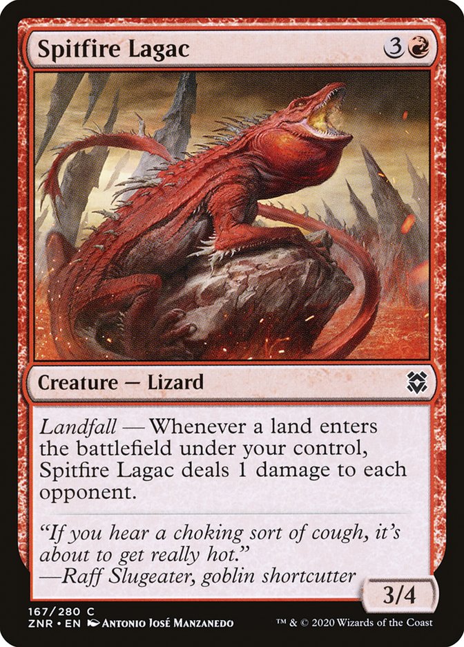 Spitfire Lagac [Zendikar Rising] (167)