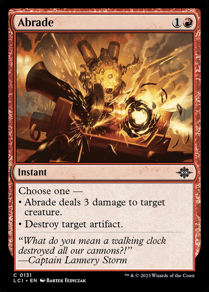 Abrade [The Lost Caverns of Ixalan] (131)