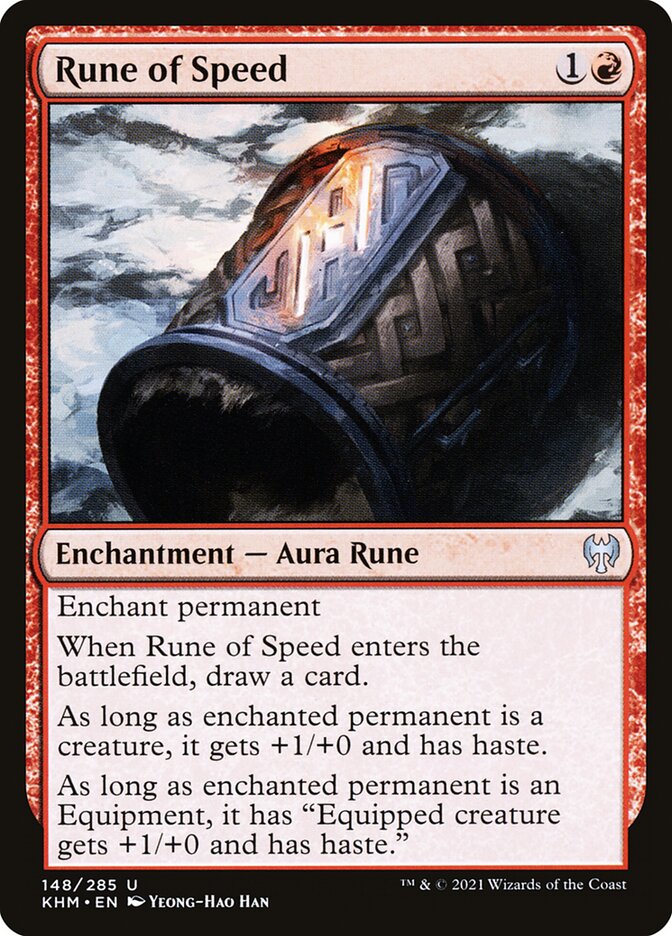 Rune of Speed [Kaldheim] (148)