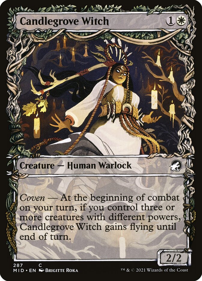 Candlegrove Witch [Innistrad: Midnight Hunt] (287)