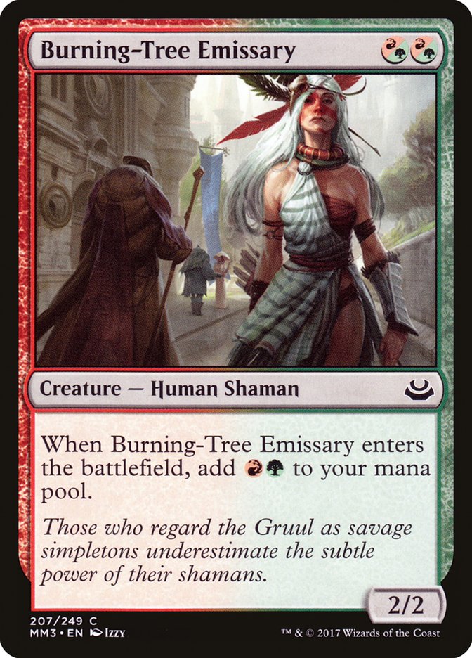 Burning-Tree Emissary [Modern Masters 2017] (207)