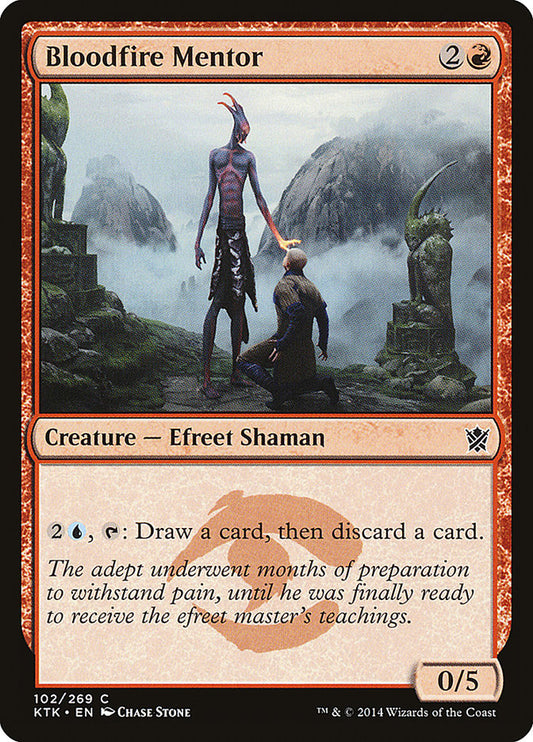 Bloodfire Mentor [Khans of Tarkir] (102)