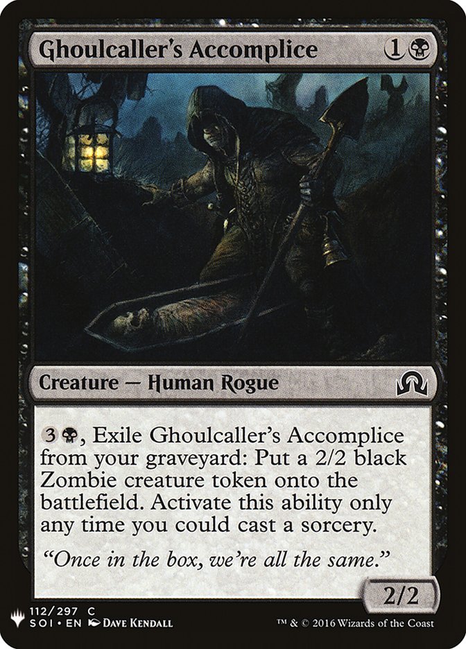 Ghoulcaller's Accomplice [The List] (SOI-112)