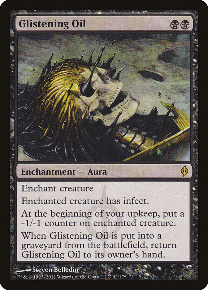 Glistening Oil [New Phyrexia] (62)