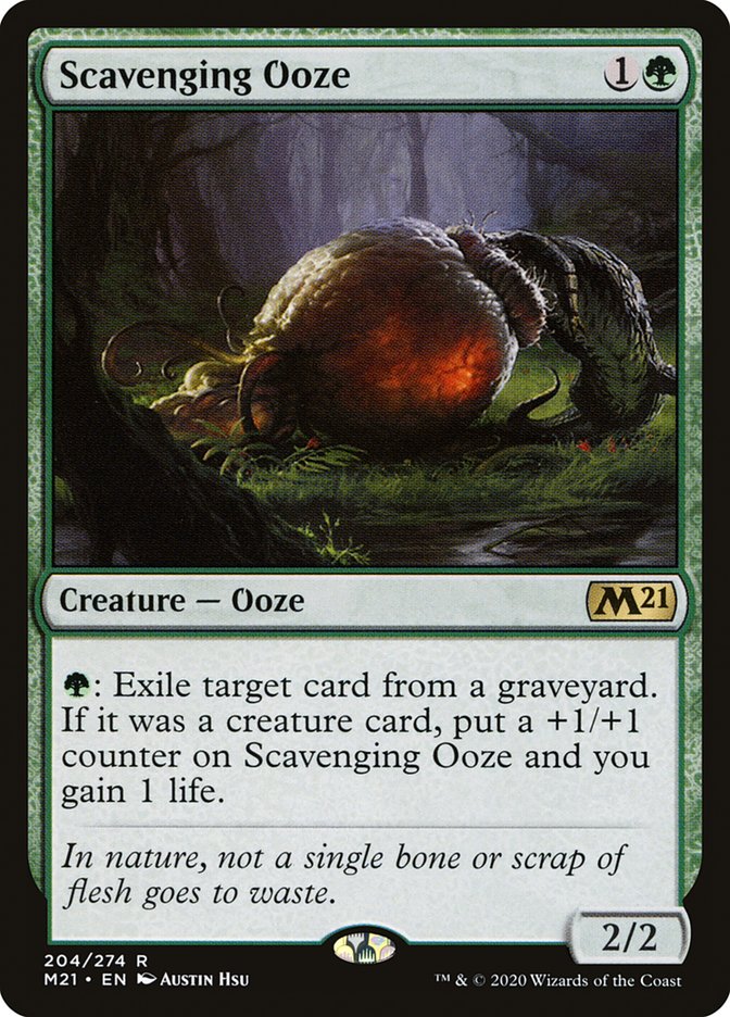 Scavenging Ooze [Core Set 2021] (204)