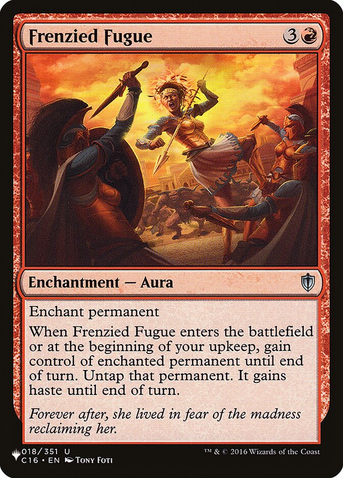Frenzied Fugue [The List] (C16-18)