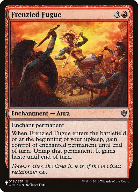 Frenzied Fugue [The List] (C16-18)