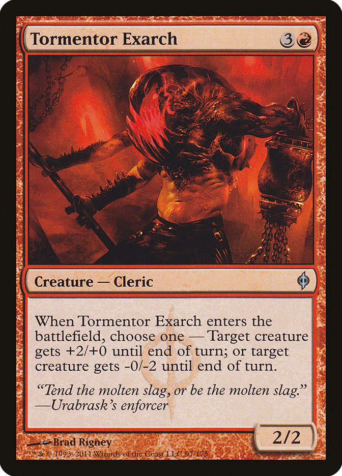 Tormentor Exarch [New Phyrexia] (97)