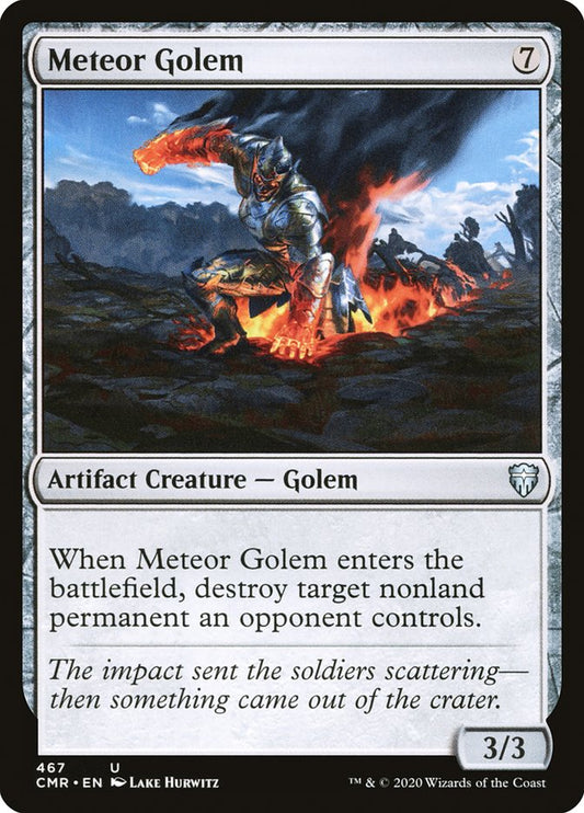 Meteor Golem [Commander Legends] (467)