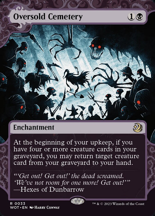 Oversold Cemetery [Wilds of Eldraine: Enchanting Tales] (33)