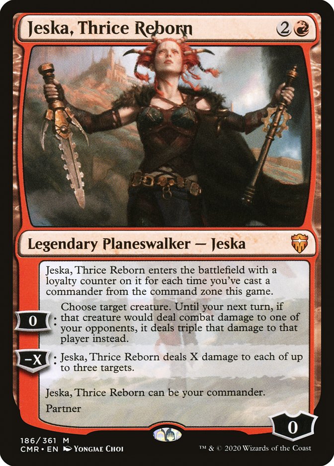 Jeska, Thrice Reborn [Commander Legends] (186)