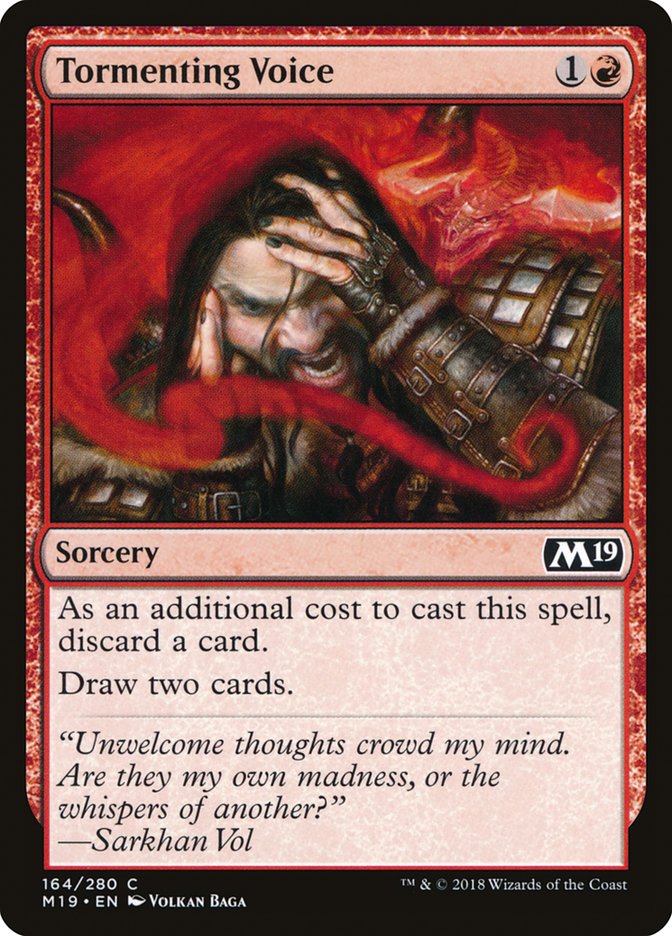 Tormenting Voice [Core Set 2019] (164)