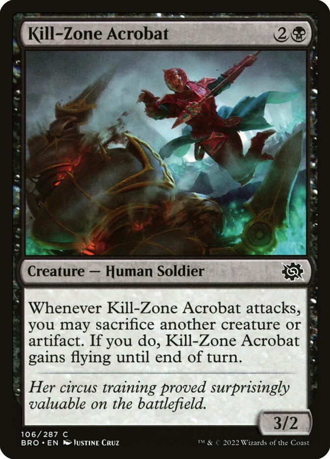 Kill-Zone Acrobat [The Brothers' War] (106)