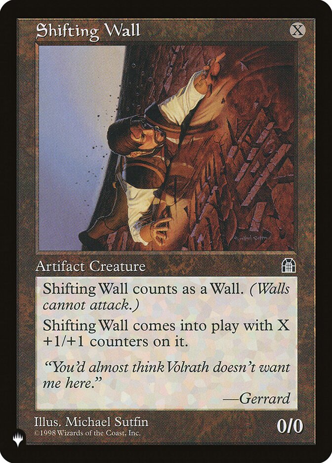 Shifting Wall [The List] (STH-140)
