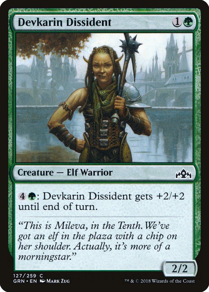 Devkarin Dissident [Guilds of Ravnica] (127)