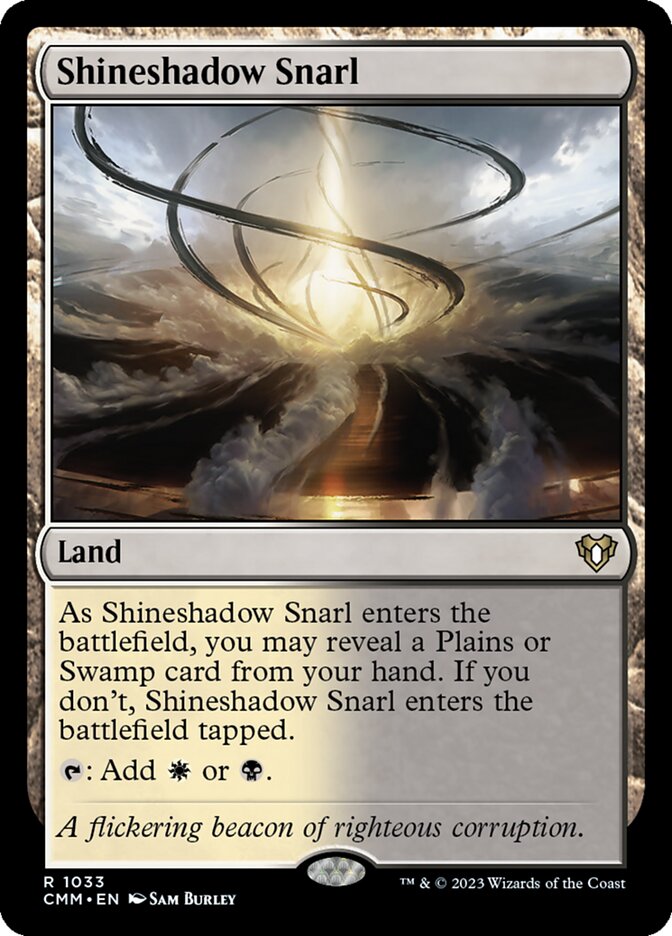 Shineshadow Snarl [Commander Masters] (1033)
