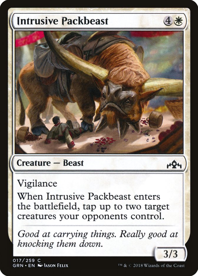 Intrusive Packbeast [Guilds of Ravnica] (17)