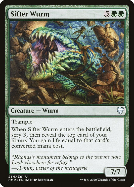 Sifter Wurm [Commander Legends] (254)
