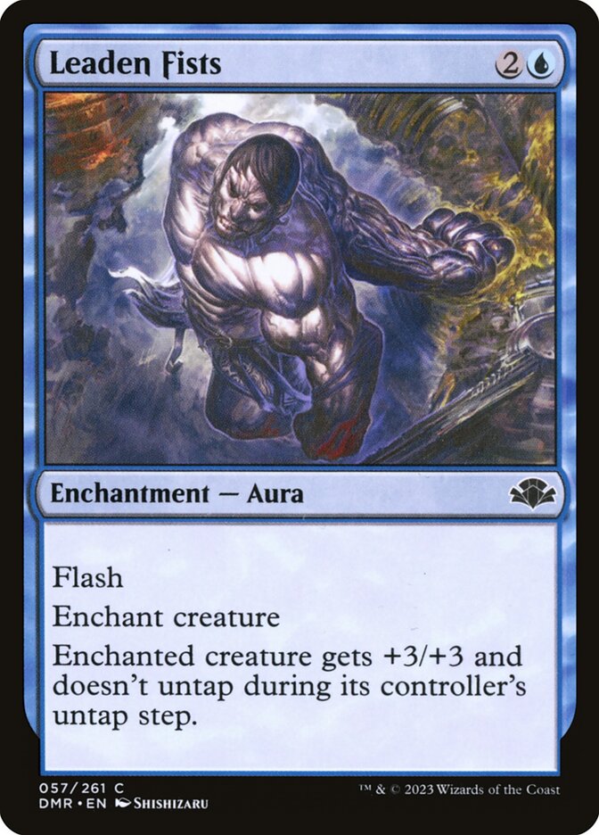 Leaden Fists [Dominaria Remastered] (57)