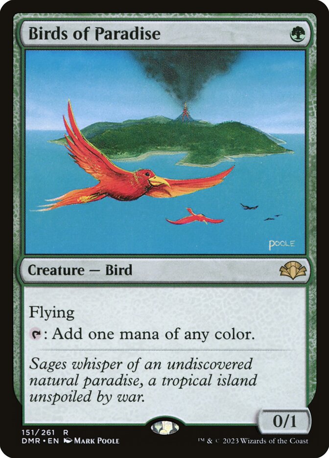 Birds of Paradise [Dominaria Remastered] (151)