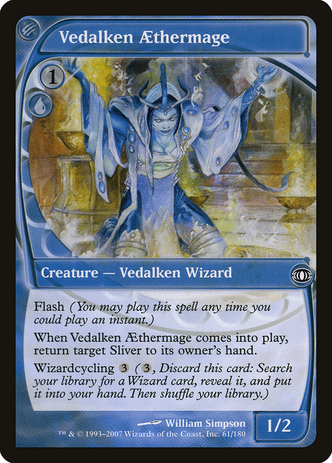 Vedalken Aethermage [Future Sight] (61)