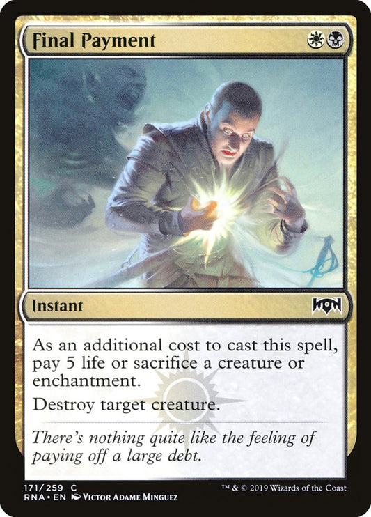 Final Payment [Ravnica Allegiance] (171)