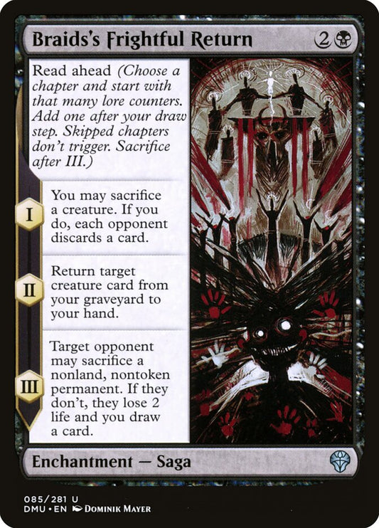 Braids's Frightful Return [Dominaria United] (85)