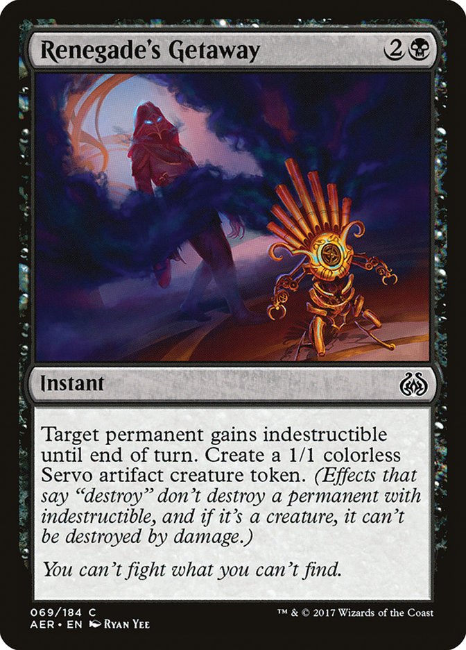 Renegade's Getaway [Aether Revolt] (69)