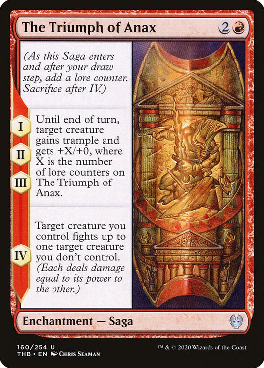 The Triumph of Anax [Theros Beyond Death] (160)