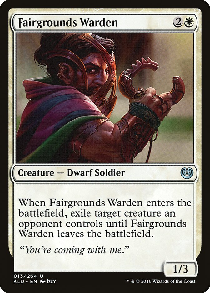 Fairgrounds Warden [Kaladesh] (13)