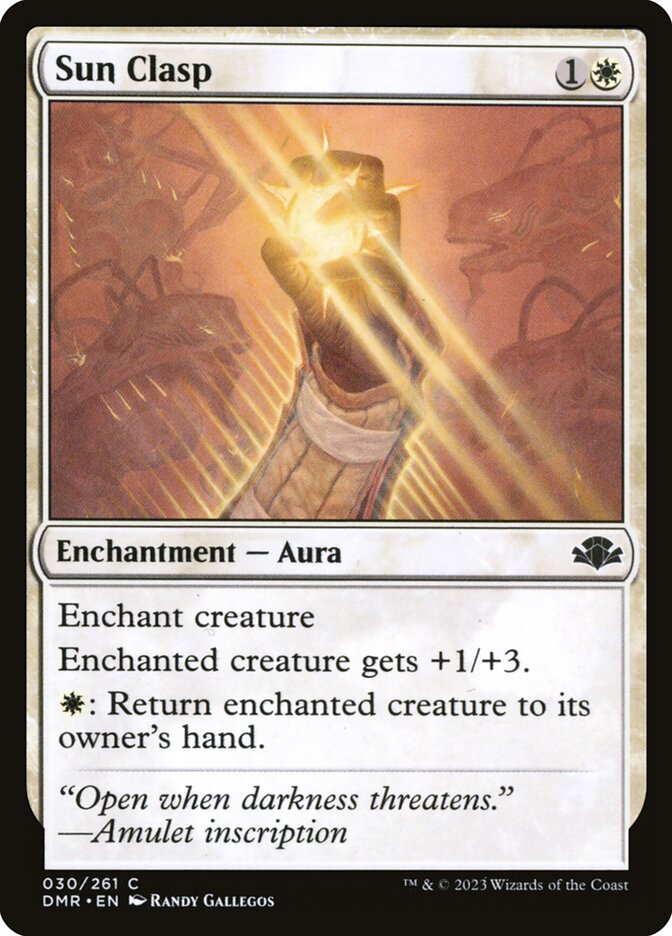Sun Clasp [Dominaria Remastered] (30)