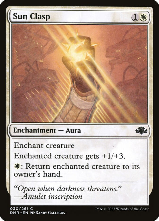Sun Clasp [Dominaria Remastered] (30)
