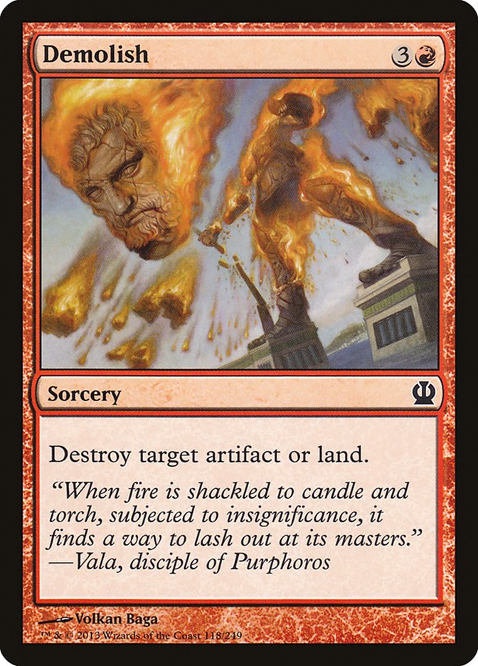 Demolish [Theros] (118)