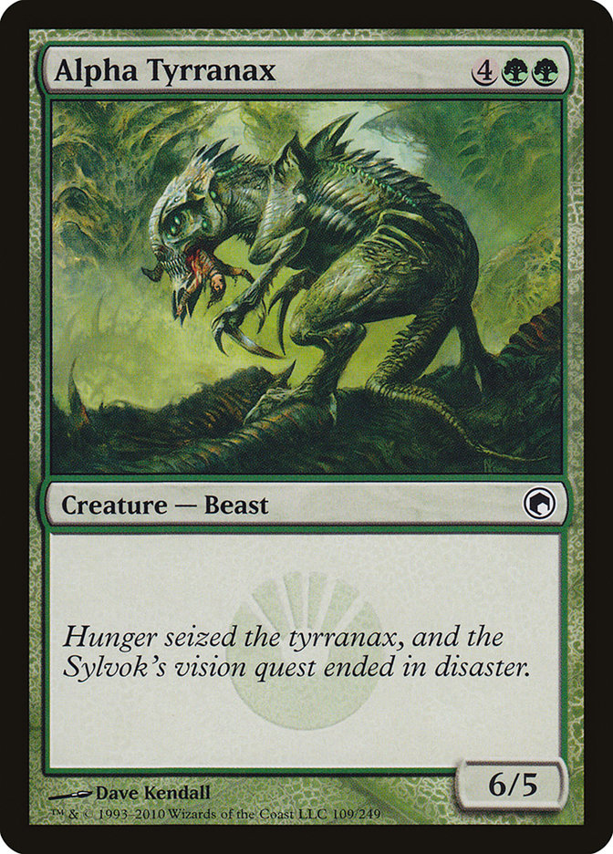Alpha Tyrranax [Scars of Mirrodin] (109)