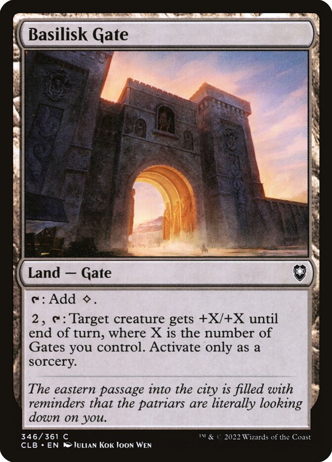 Basilisk Gate [Commander Legends: Battle for Baldur's Gate] (346)