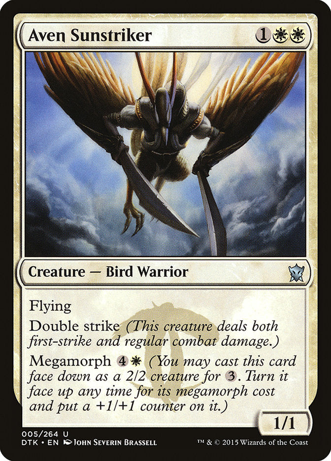 Aven Sunstriker [Dragons of Tarkir] (5)
