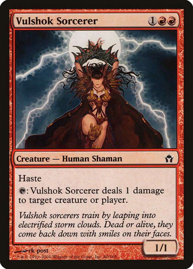 Vulshok Sorcerer [Fifth Dawn] (80)