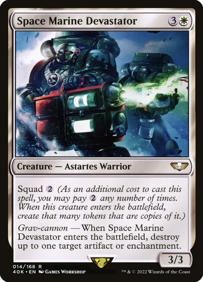Space Marine Devastator [Warhammer 40,000 Commander] (14)