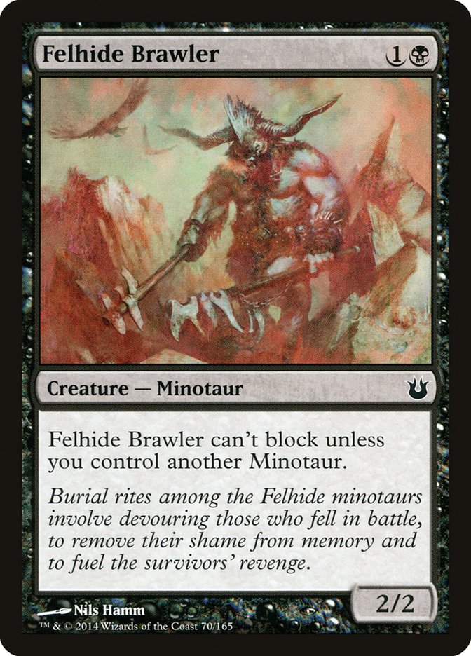 Felhide Brawler [Born of the Gods] (70)
