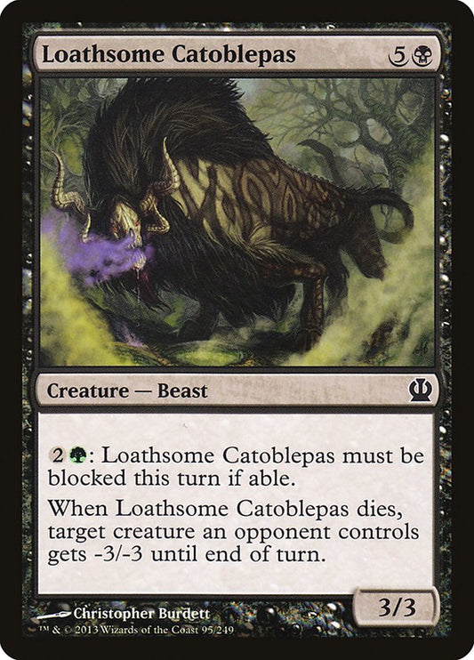 Loathsome Catoblepas [Theros] (95)